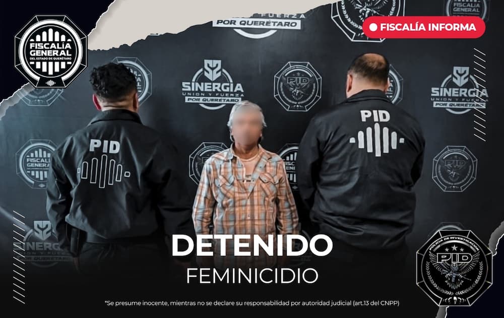 Detenido Victoriano “N” por feminicidio cometido en Landa de Matamoros Detenido Victoriano “N” por feminicidio cometido en Landa de Matamoros