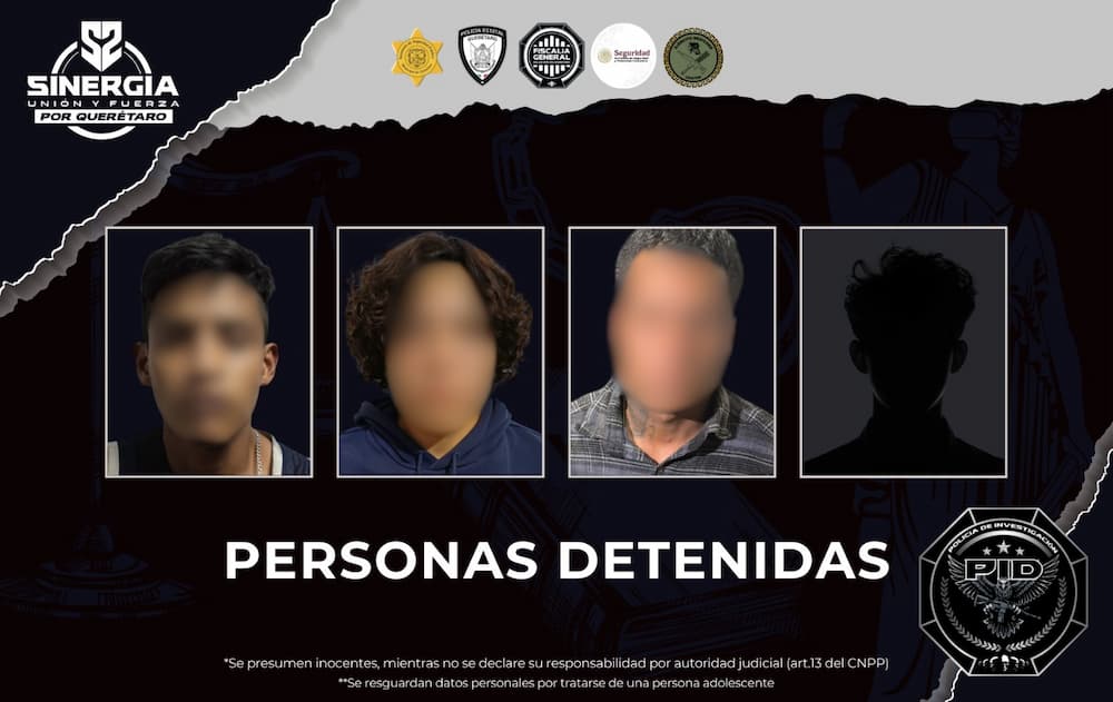 Ejecutan 4 cateos simultáneos; 4 personas detenidas y 2 inmuebles asegurados en Querétaro Ejecutan 4 cateos simultáneos; 4 personas detenidas y 2 inmuebles asegurados en Querétaro