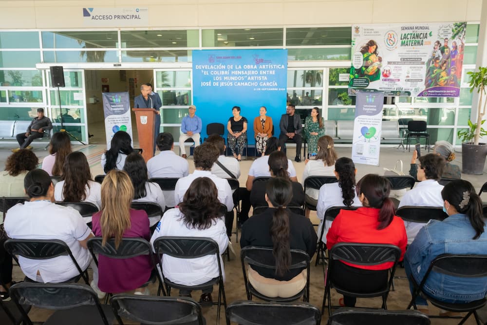 Entregan corazón pictórico al Hospital General de San Juan del Río para fortalecer la cultura de donación Entregan corazón pictórico al Hospital General de San Juan del Río para fortalecer la cultura de donación