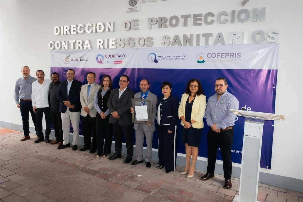 Fortalece Querétaro la protección contra riesgos sanitarios con certificación ISO 9001 2015 Fortalece Querétaro la protección contra riesgos sanitarios con certificación ISO 9001:2015
