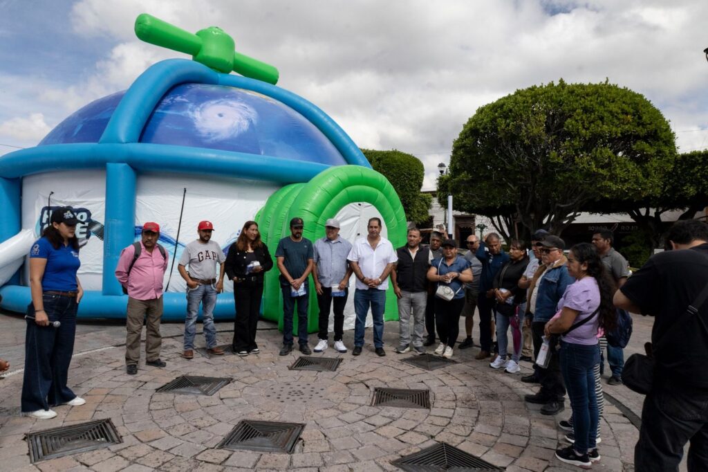 JAPAM presenta Cinedomo para llevar cultura del agua a todo San Juan del Río (6) JAPAM presenta Cinedomo para llevar cultura del agua a todo San Juan del Río