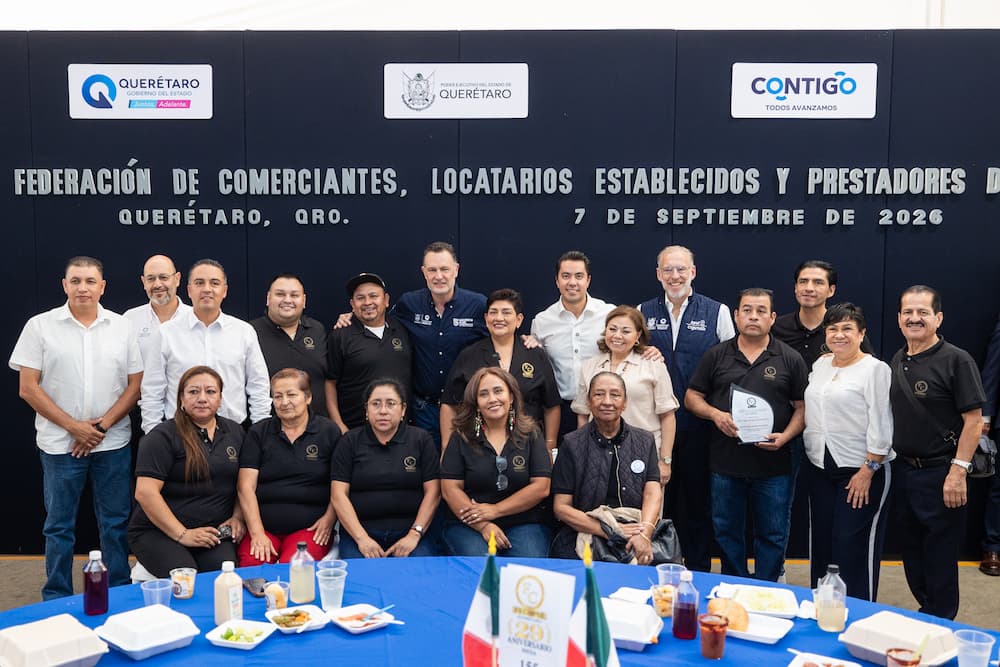Reconoce Gobernador liderazgo y compromiso de FECOPSE por Querétaro Reconoce Gobernador liderazgo y compromiso de FECOPSE por Querétaro