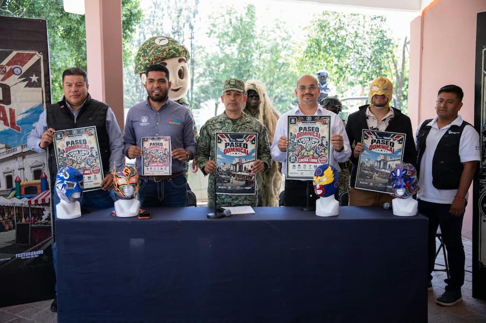 San Juan del Río tendrá Paseo Dominical este 27 de septiembre en el 7o. Regimiento Mecanizado La Llave San Juan del Río tendrá Paseo Dominical este 27 de septiembre en el 7/o. Regimiento Mecanizado La Llave