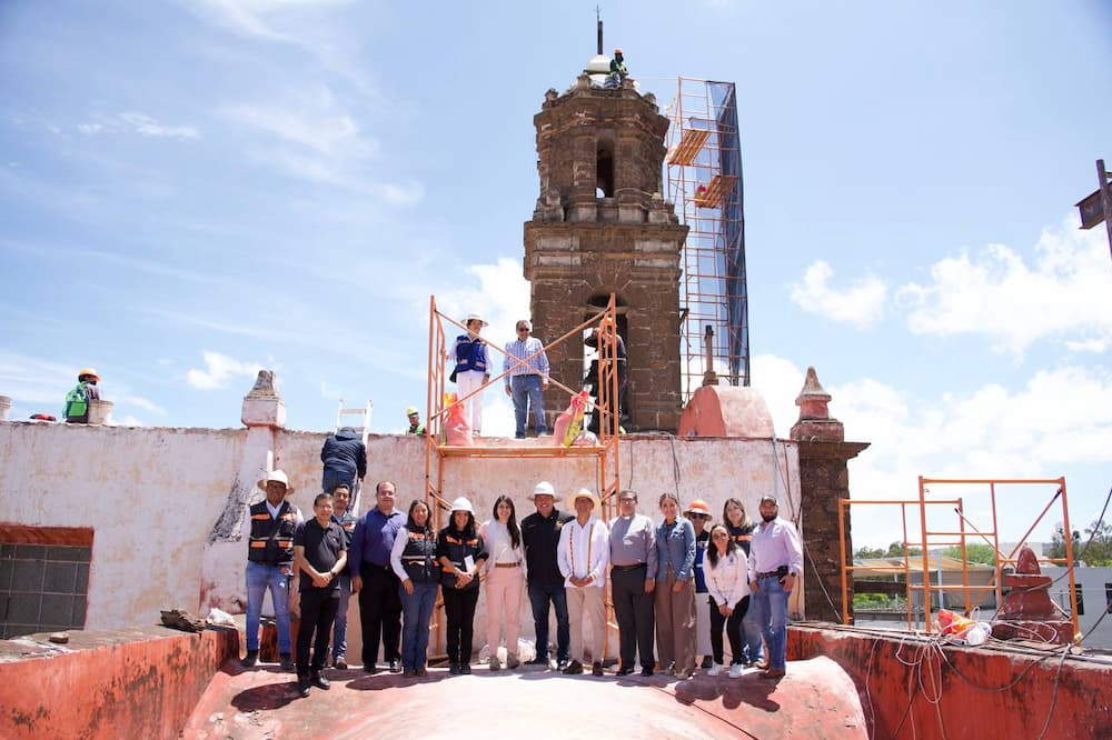 Supervisa Roberto Cabrera la rehabilitación del Templo de San Juan de Dios y Capilla de Jesusito de la Portería Supervisa Roberto Cabrera la rehabilitación del Templo de San Juan de Dios y Capilla de Jesusito de la Portería