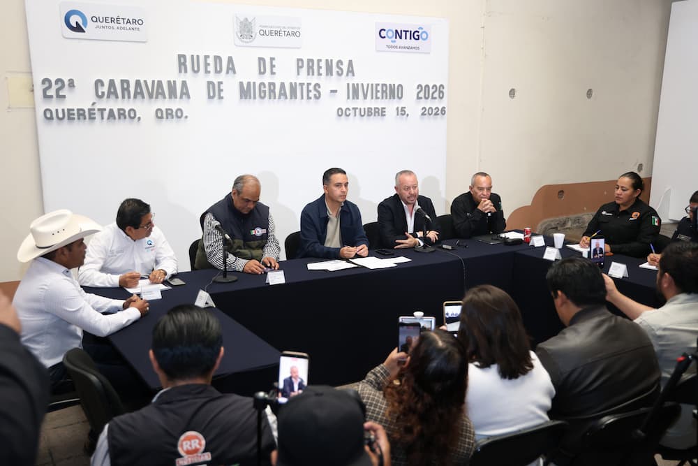 Anuncian autoridades la Caravana Migrante de Invierno 2026 Anuncian autoridades la Caravana Migrante de Invierno 2026