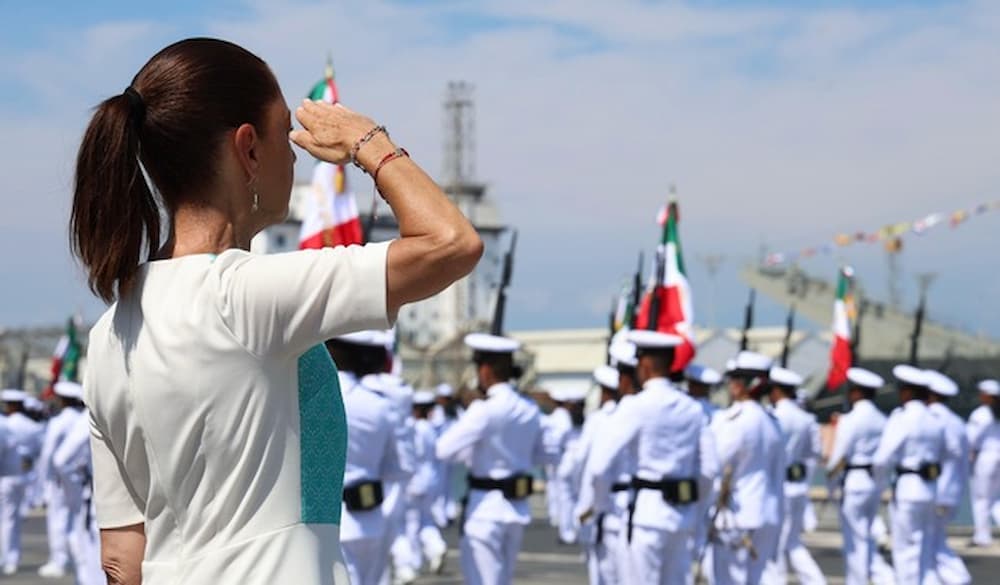 Gracias por defender nuestra soberanía presidenta en el 205 Aniversario de la Armada de México y a 202 años de la Constitución de 1824 Gracias por defender nuestra soberanía: presidenta en el 205 Aniversario de la Armada de México y a 202 años de la Constitución de 1824