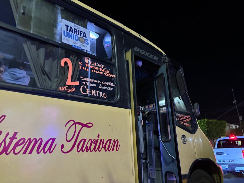Mantienen activo el pago con tarjeta en el transporte público de San Juan del Río Mantienen activo el pago con tarjeta en el transporte público de San Juan del Río